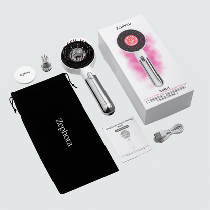ZEPHORA 3-in-1 haargroei therapieborstel